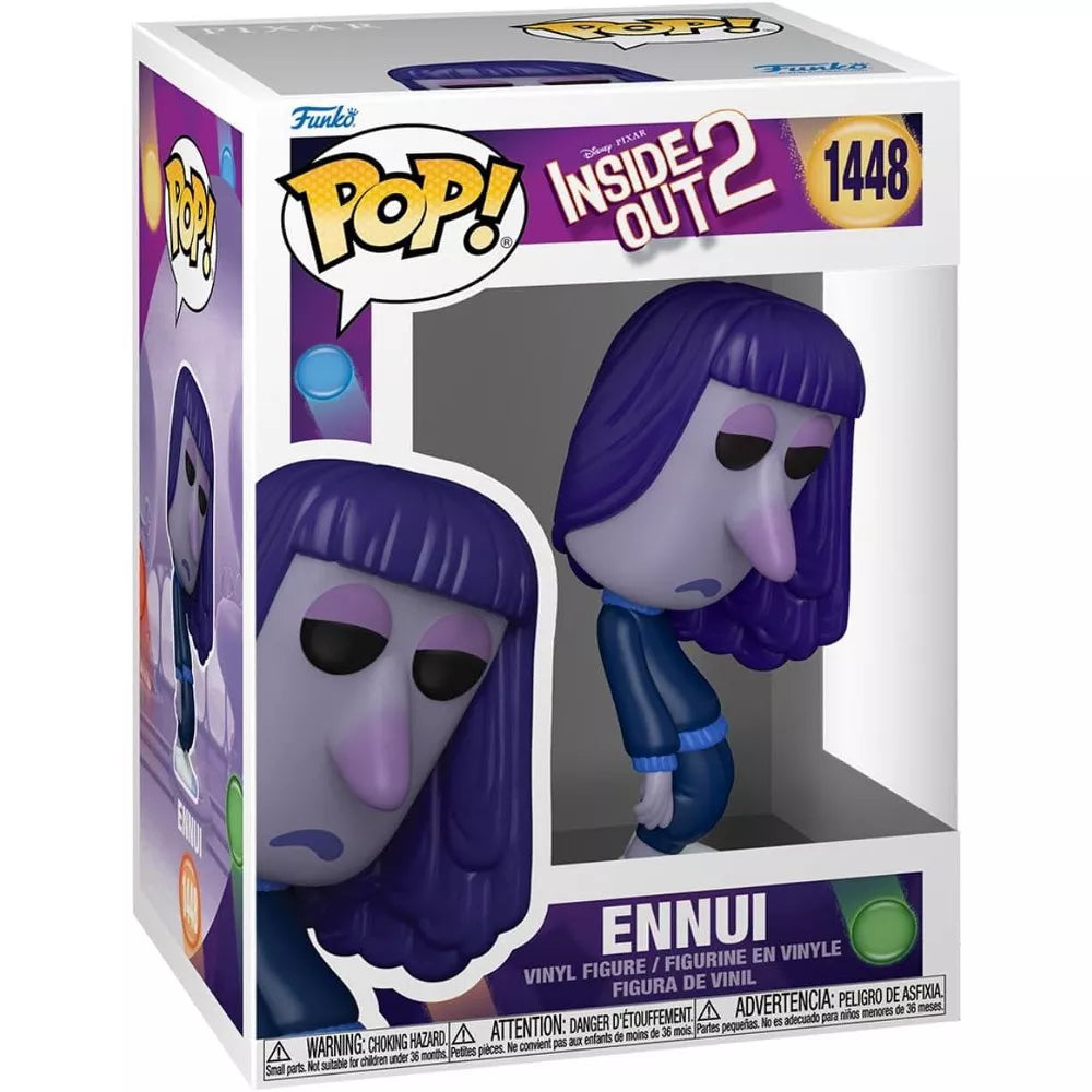 Funko POP! Inside Out 2 Ennui Vinyl Figure #1448 #75997 thumbnail