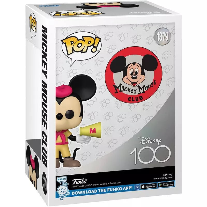 Funko POP! Disney: Mickey Mouse Club - Mickey - Vinyl Figure #1379 #77185 thumbnail