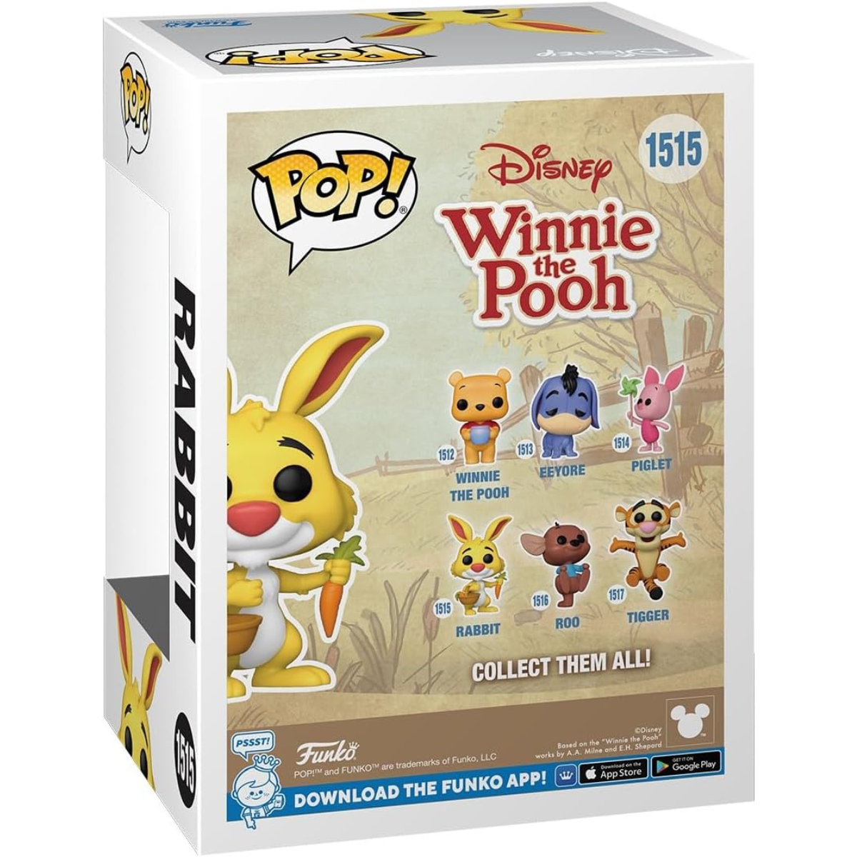 Funko Pop! Disney: Winnie the Pooh – Rabbit Vinyl Figure thumbnail