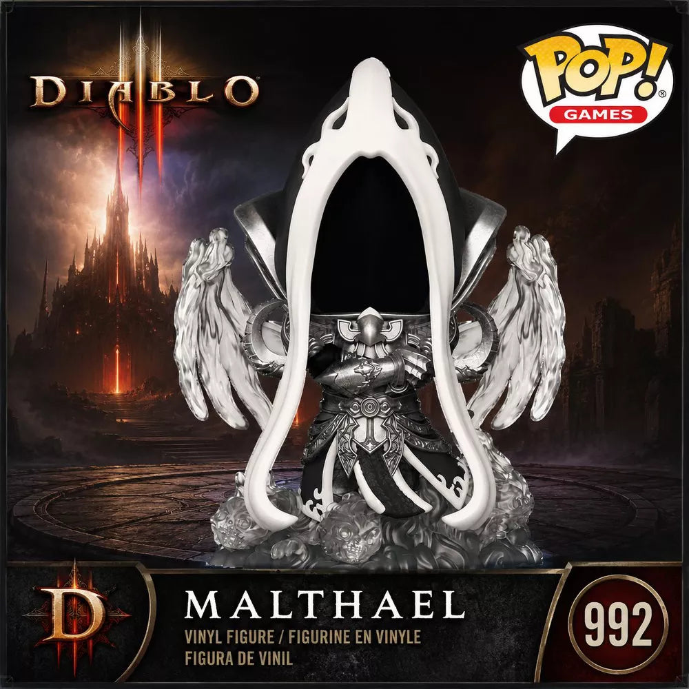 Funko POP! Diablo III Malthael Figure #992 #82238 thumbnail