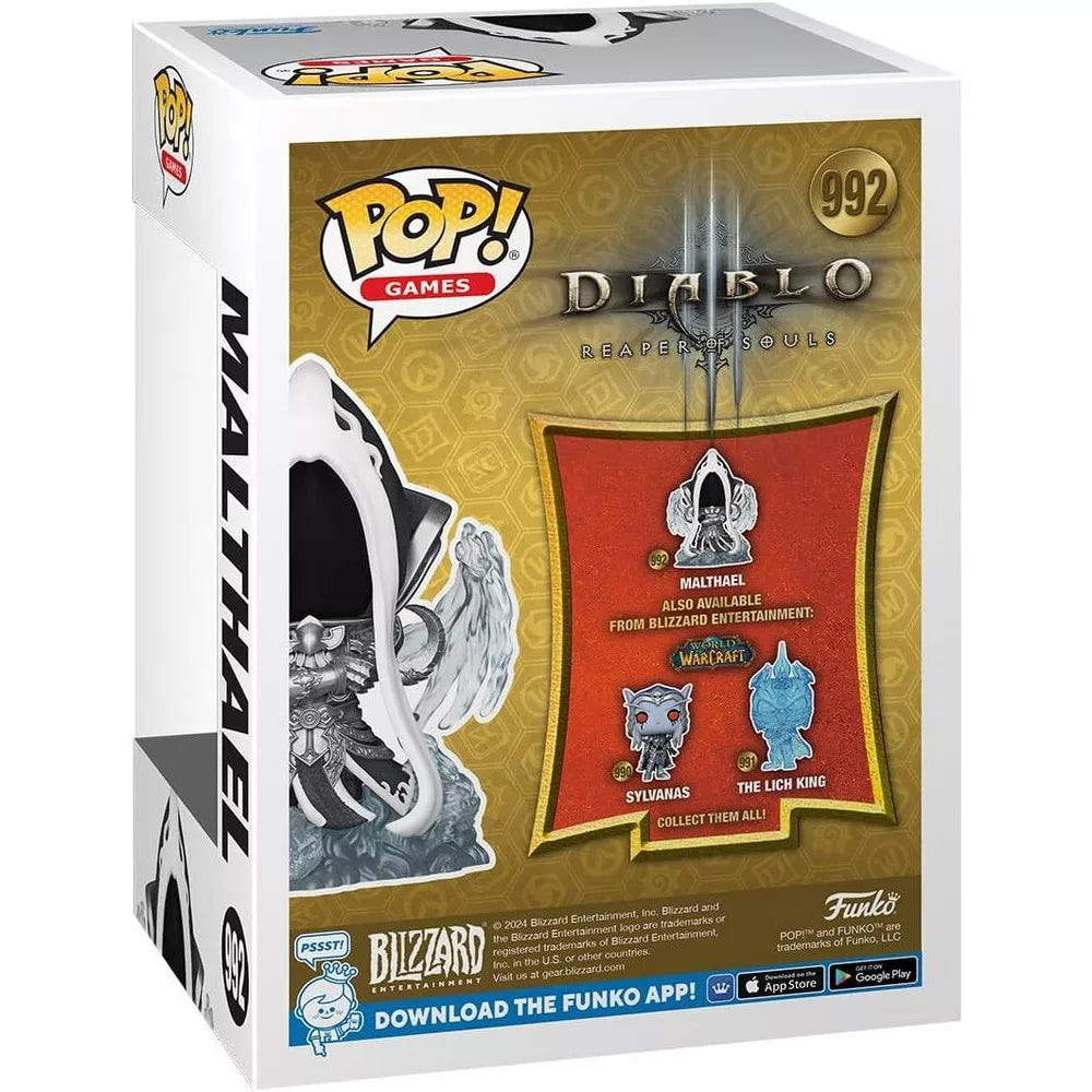 Funko POP! Diablo III Malthael Figure #992 #82238 thumbnail