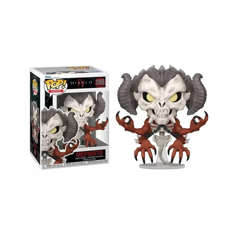 Funko POP! Diablo IV Mephisto Vinyl Figure #1008 #82372 thumbnail