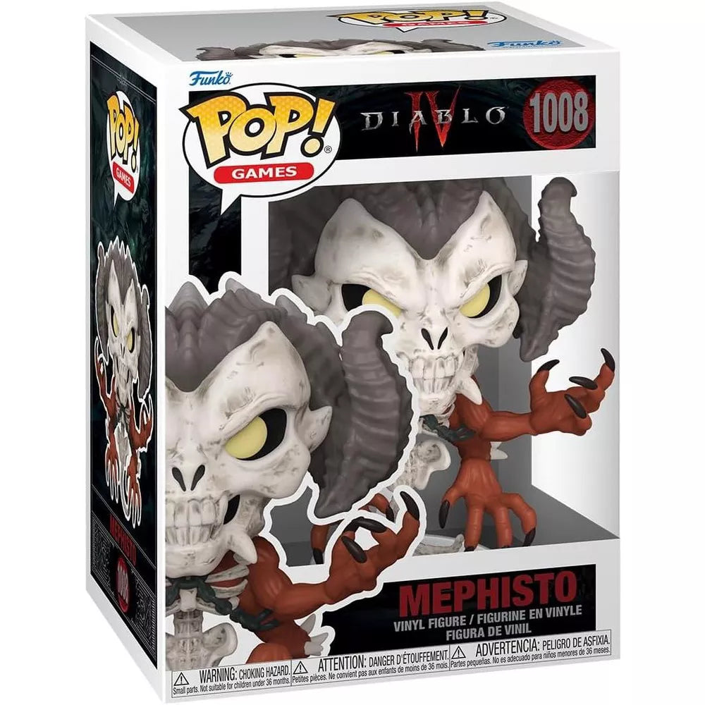Funko POP! Diablo IV Mephisto Vinyl Figure #1008 #82372 thumbnail