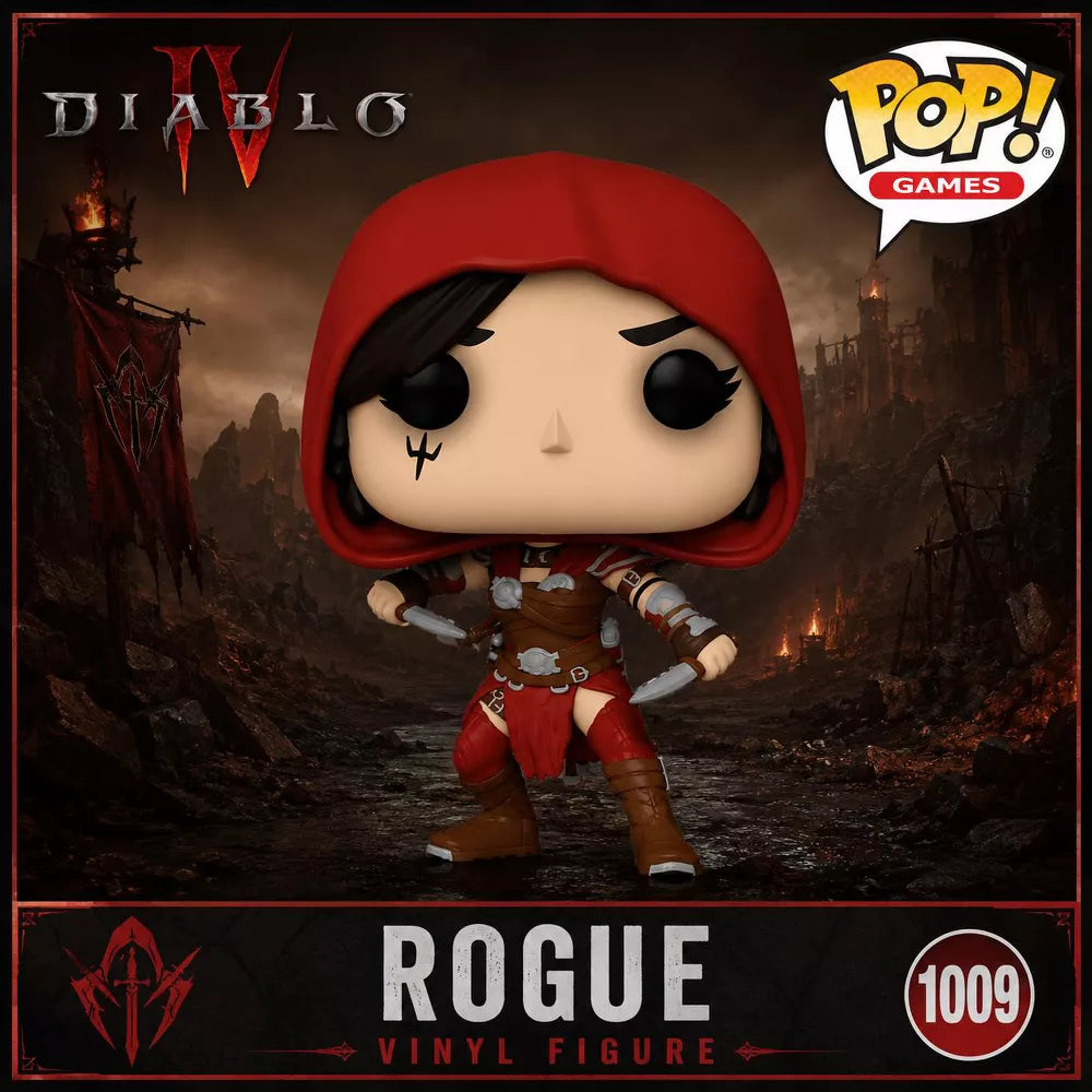 Funko POP! Games: Diablo 4 - Rogue - Vinyl Figure #1009 #82373 thumbnail
