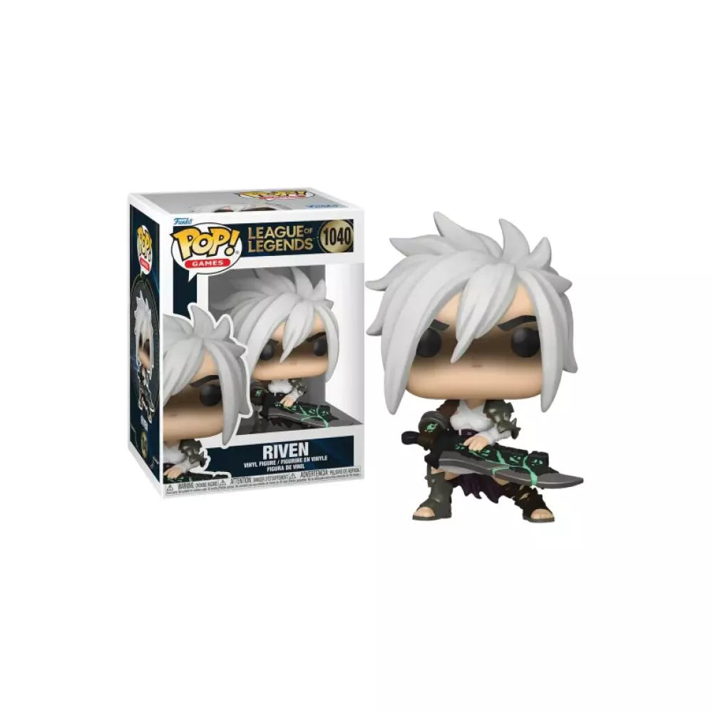 Funko POP! League of Legends Riven Vinyl Figure #1040 #80299 thumbnail