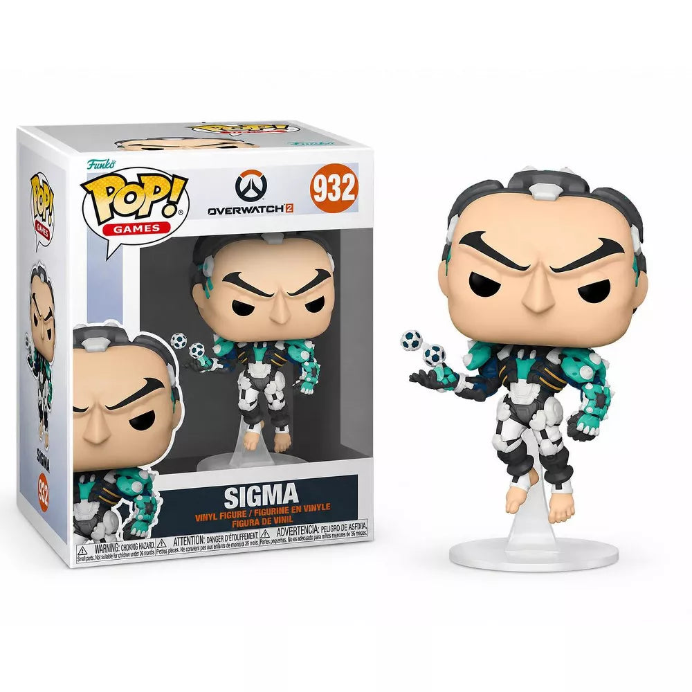 Funko POP! Overwatch 2 Sigma Figure #932 #59185 thumbnail