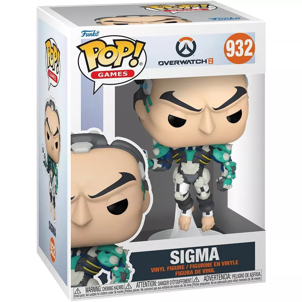 Funko POP! Overwatch 2 Sigma Figure #932 #59185 thumbnail
