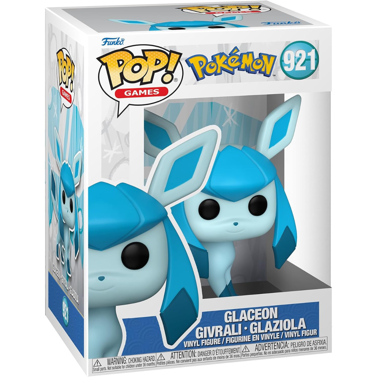 Funko POP! Games: Pokémon – Glaceon Vinyl Figure thumbnail