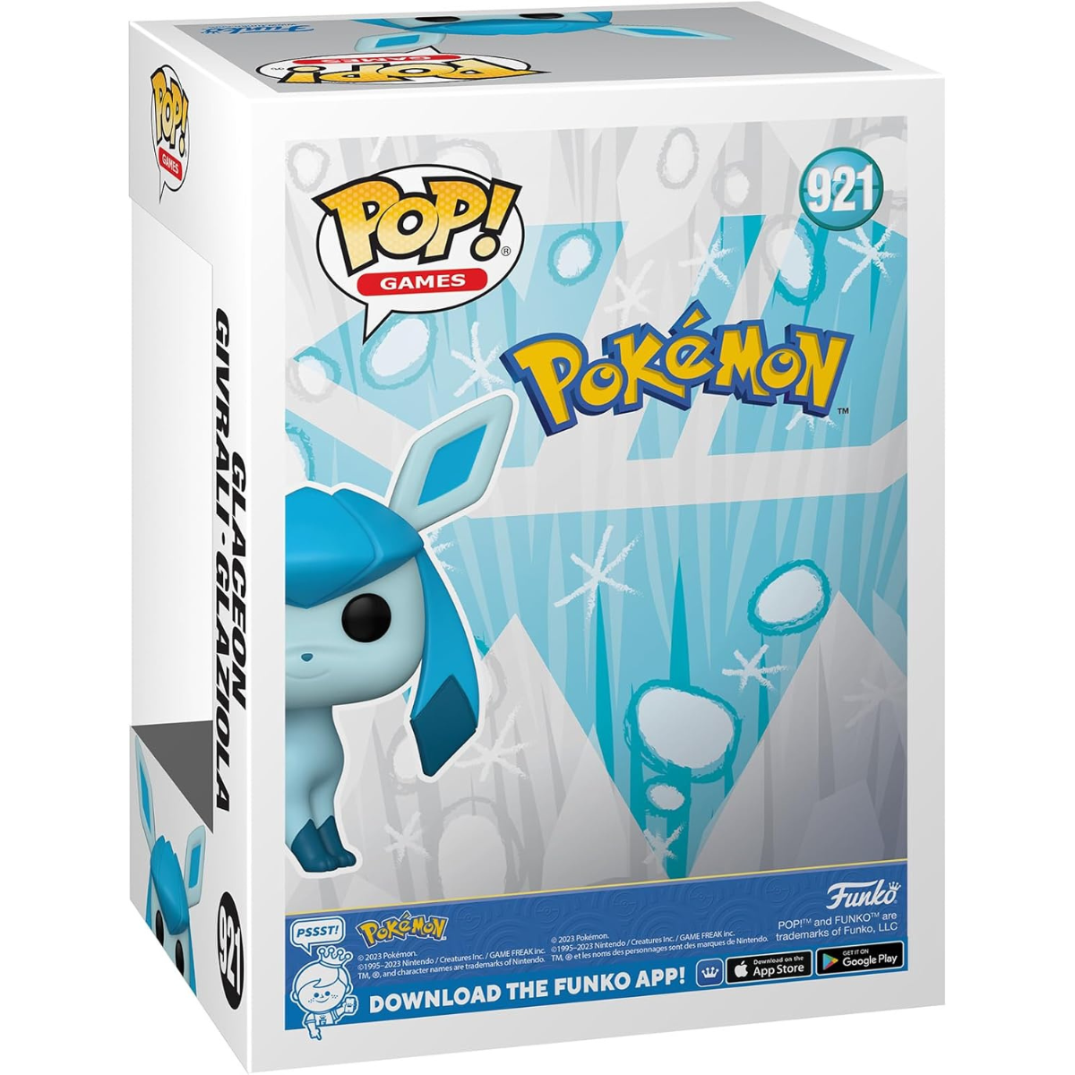 Funko POP! Games: Pokémon – Glaceon Vinyl Figure thumbnail