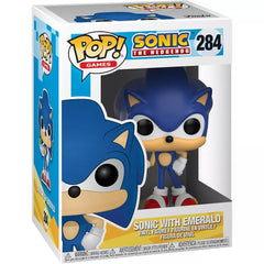Funko POP! Games: Sonic with Emerald Vinyl Figure #284