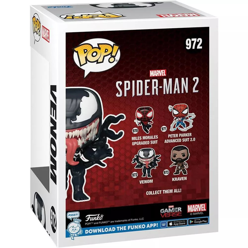 Funko POP! Marvel's Spider-Man 2 Venom Vinyl Figure thumbnail