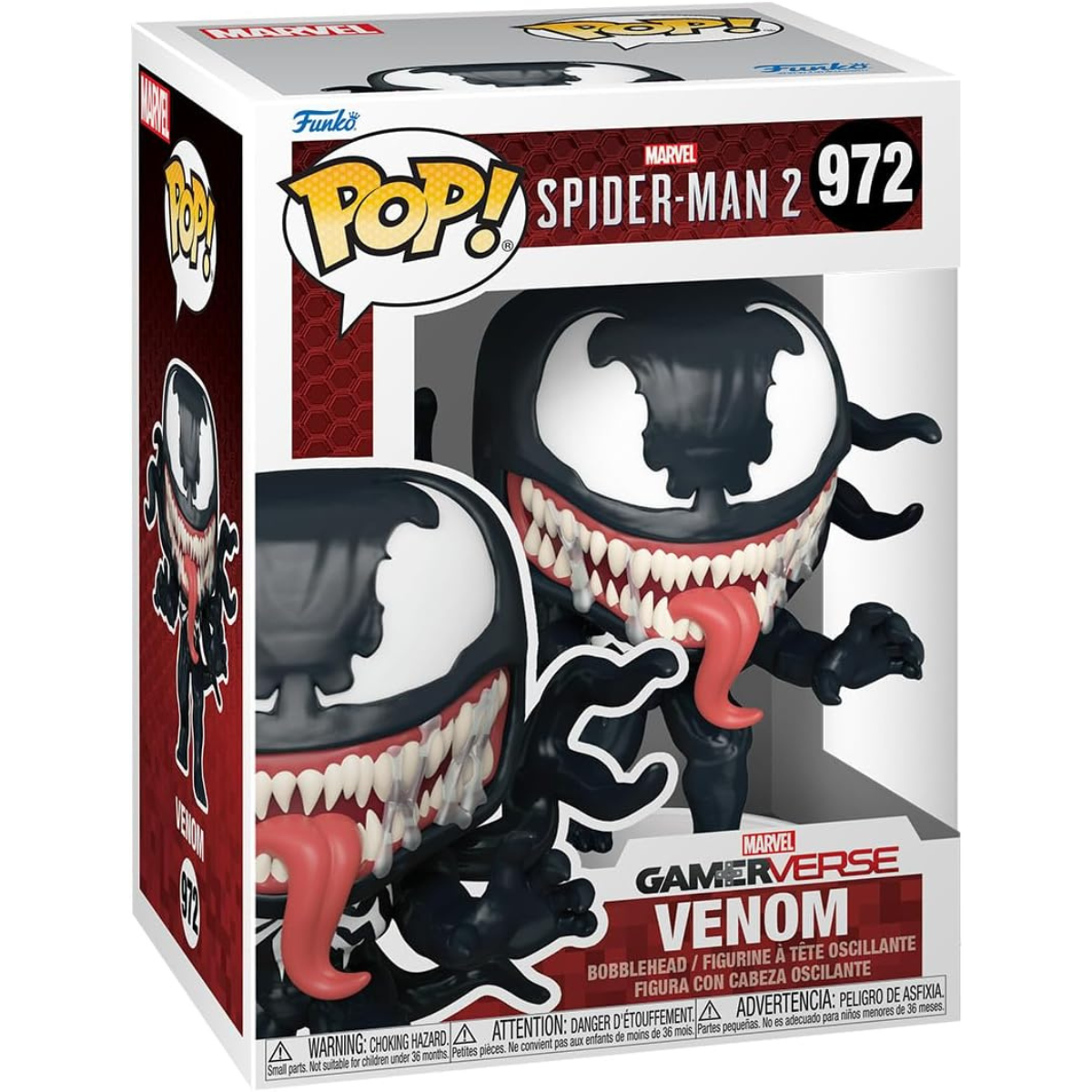 Funko POP! Games: Spider-Man 2 – Venomized Spider-Man Vinyl Figure thumbnail