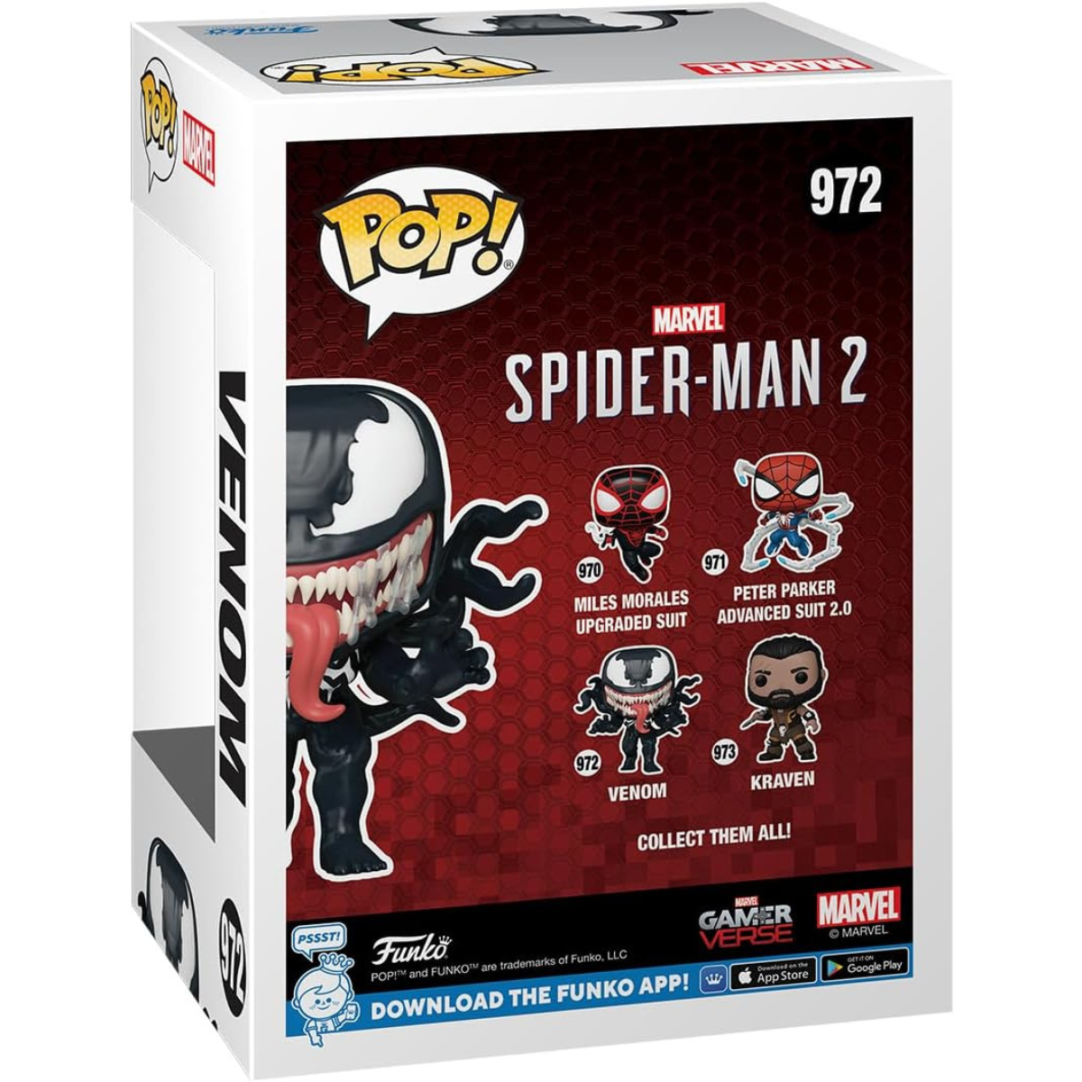 Funko POP! Games: Spider-Man 2 – Venomized Spider-Man Vinyl Figure thumbnail