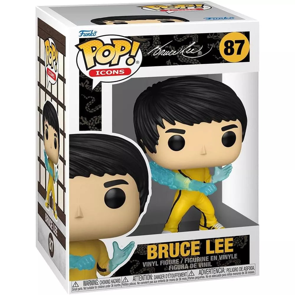 Funko POP! Icons: Bruce Lee - Vinyl Figure #87 #81066 thumbnail