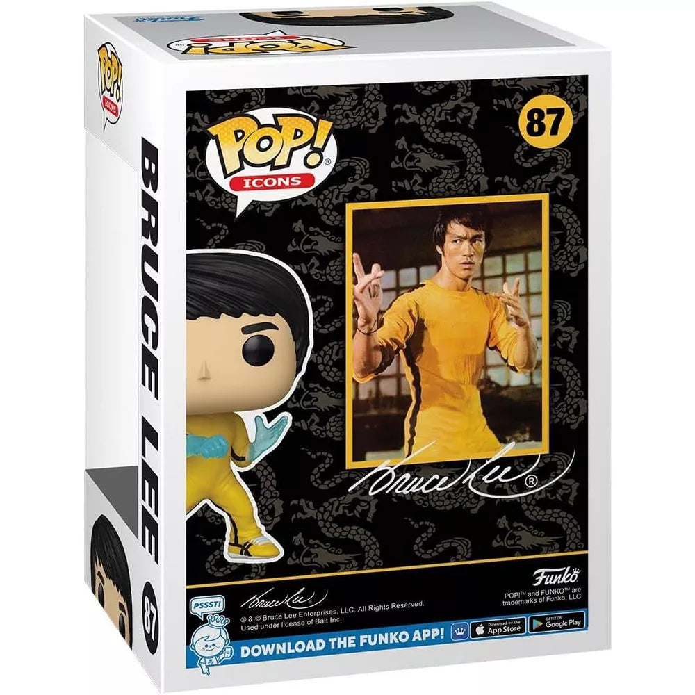Funko POP! Icons: Bruce Lee - Vinyl Figure #87 #81066 thumbnail