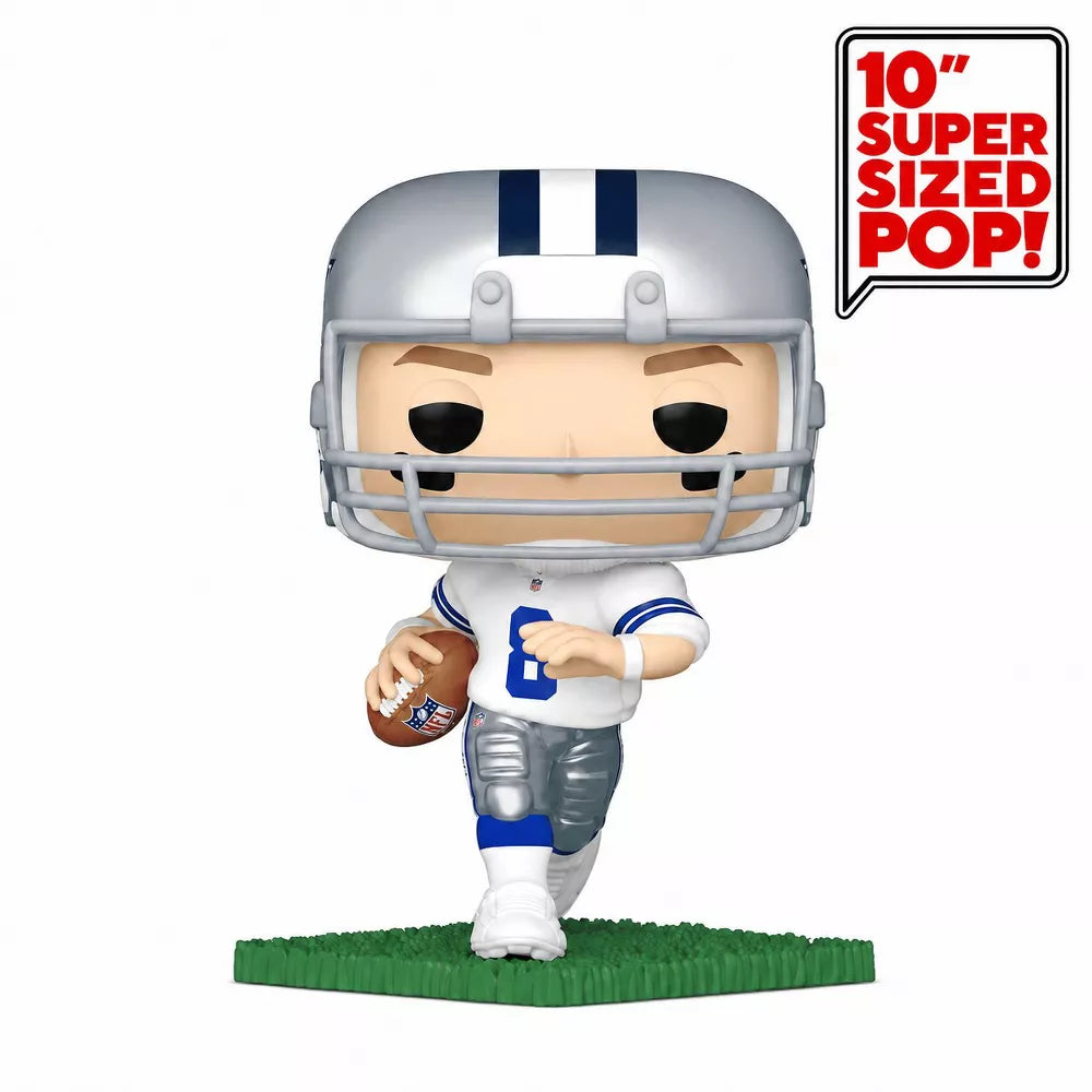 Funko POP! Jumbo Dallas Cowboys Troy Aikman Figure #244 #79586 thumbnail