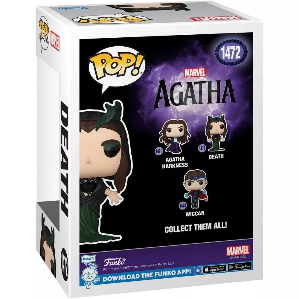 Funko POP! Agatha All Along Death Figure #1472 #75709 thumbnail