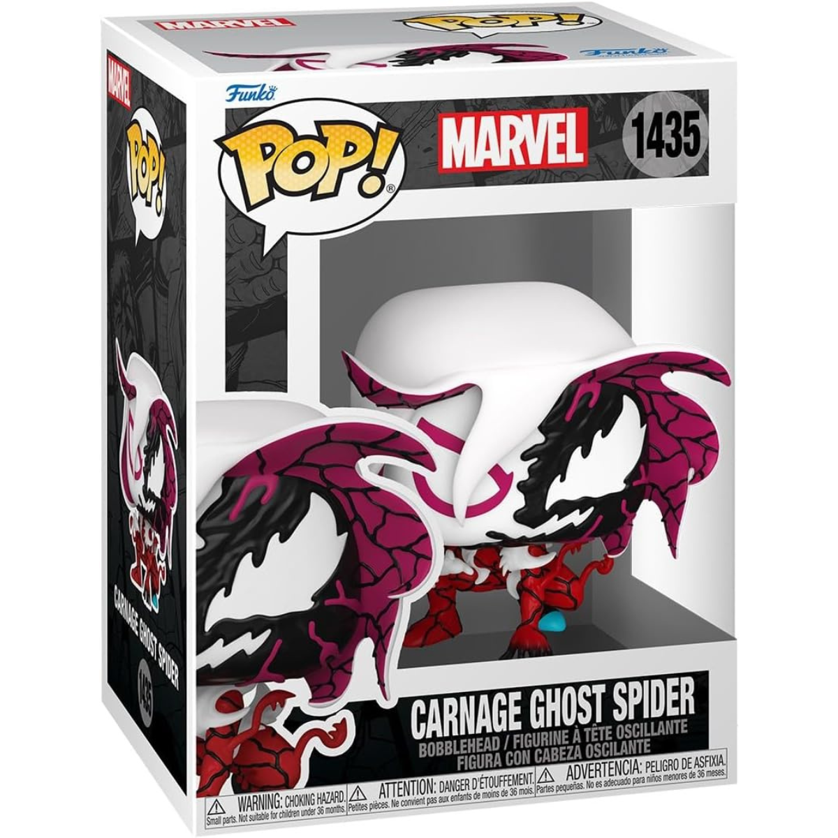 Funko POP! Marvel: Carnageized – Ghost-Spider Vinyl Figure thumbnail