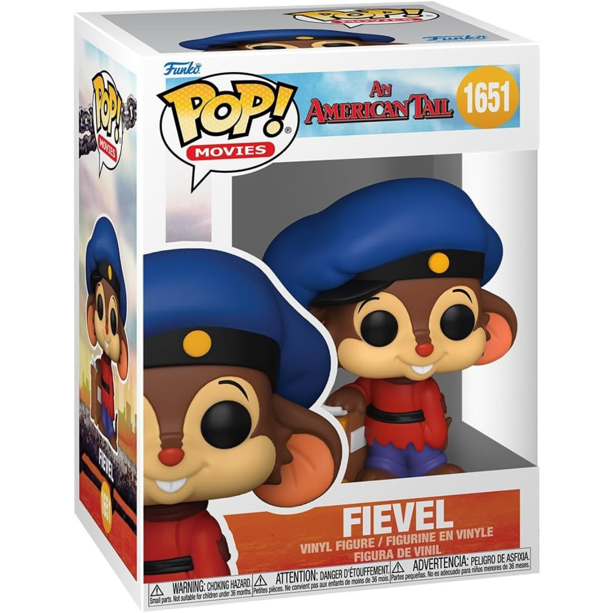 Funko Pop! Movies – Fievel Mousekewitz – American Tail Vinyl Figure thumbnail