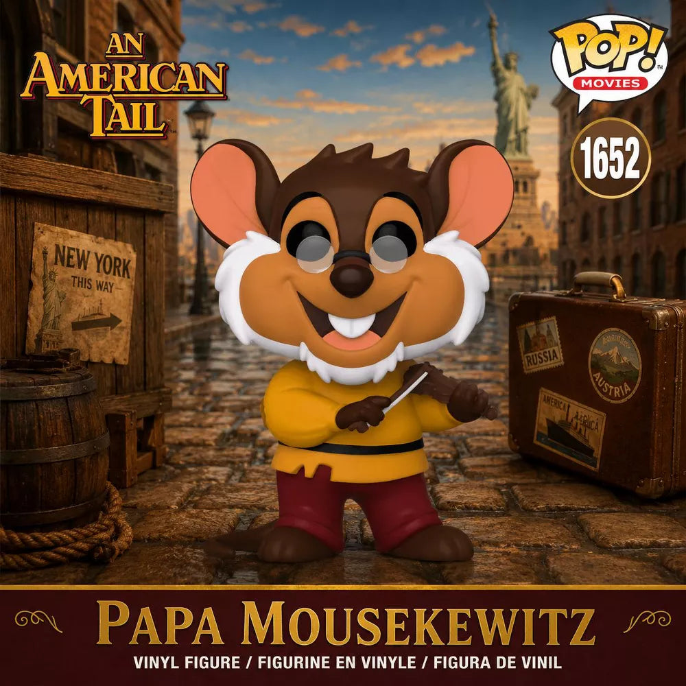 Funko POP! Papa Mousekewitz Vinyl Figure #1652 #81202 thumbnail