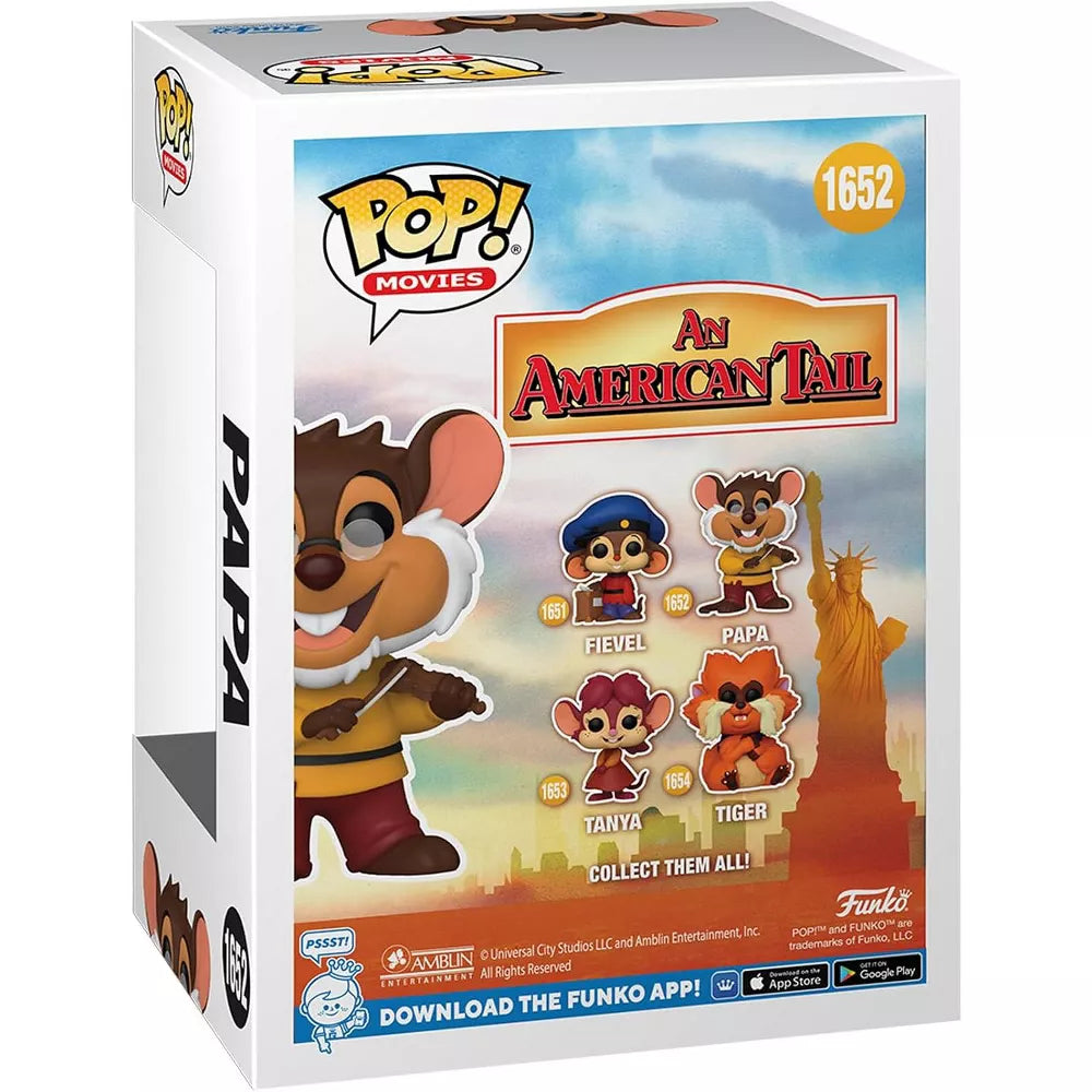Funko POP! Papa Mousekewitz Vinyl Figure #1652 #81202 thumbnail