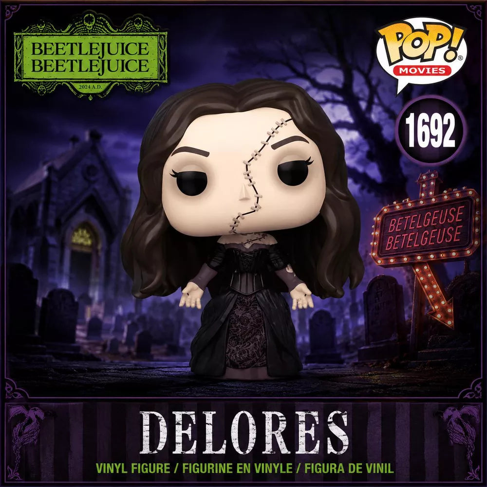 Funko POP! Beetlejuice Beetlejuice Delores Figure #1692 #83086 thumbnail