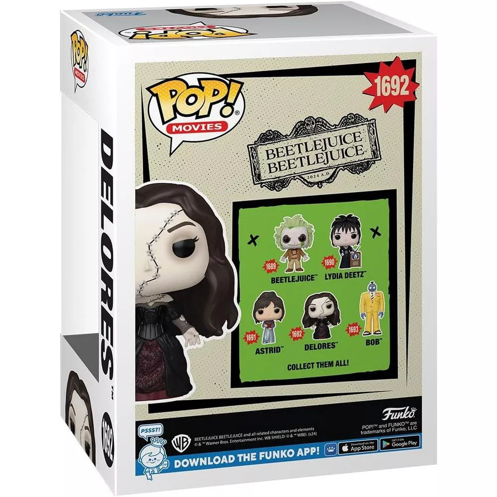 Funko POP! Beetlejuice Beetlejuice Delores Figure #1692 #83086 thumbnail