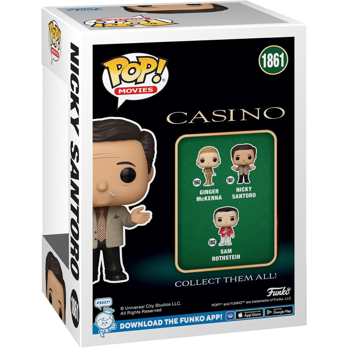 Funko POP! Movies: Casino – Nicky Santoro – Vinyl Figure thumbnail