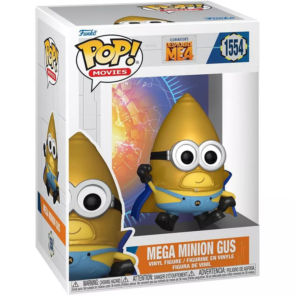 Funko POP! Mega Minion Gus Vinyl Figure #1554 #76050 thumbnail