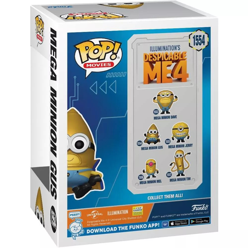 Funko POP! Mega Minion Gus Vinyl Figure #1554 #76050 thumbnail
