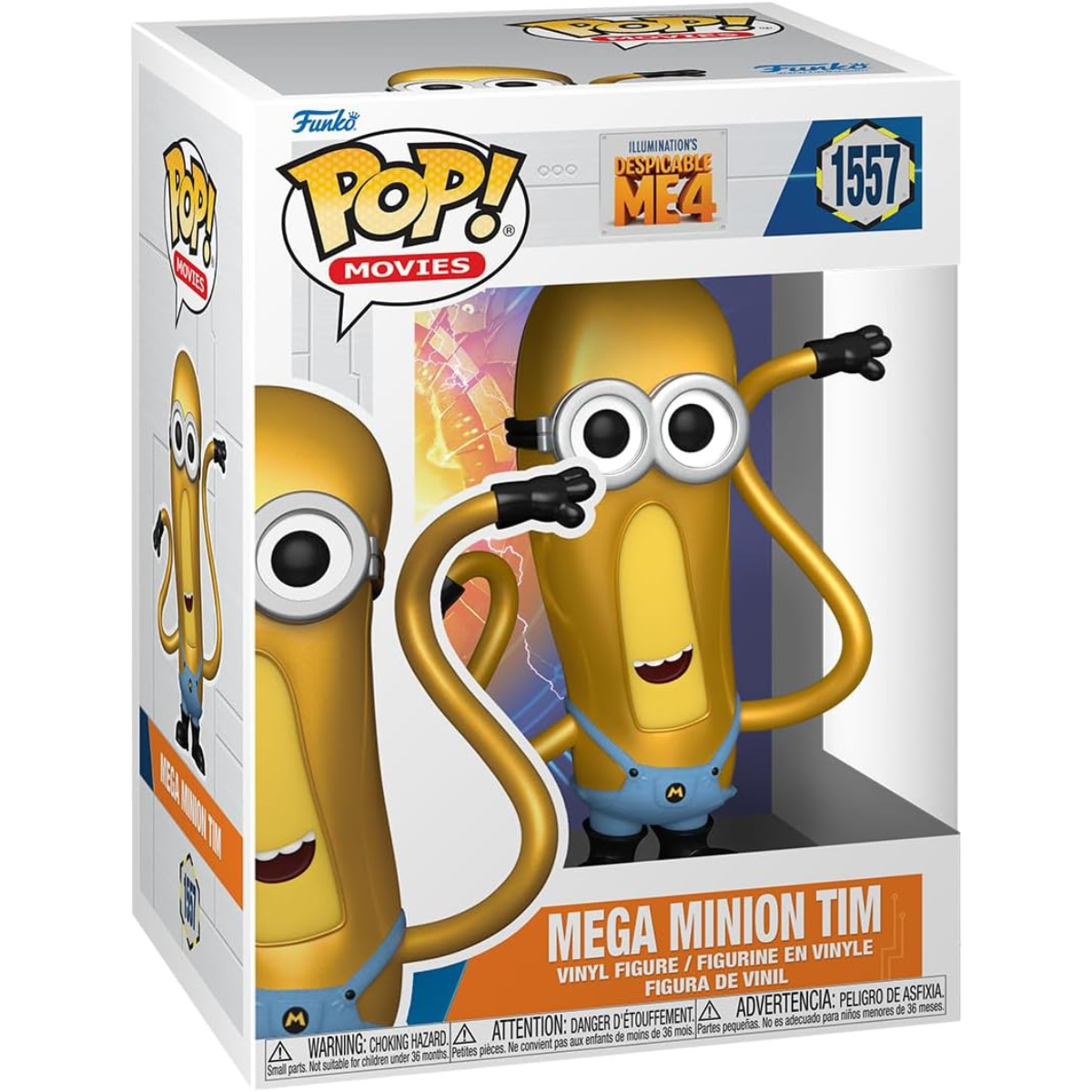 Funko Pop! Movies: Despicable Me 4 – Super Tim Vinyl Figure thumbnail