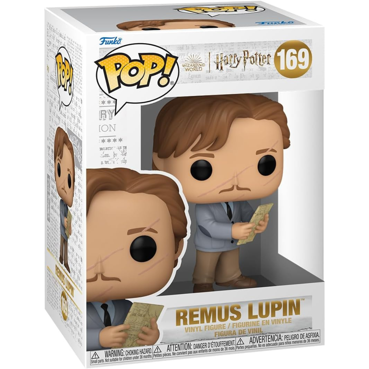 Funko POP! Movies – Harry Potter and the Prisoner of Azkaban – Remus Lupin with Map Vinyl Collectible Figure thumbnail