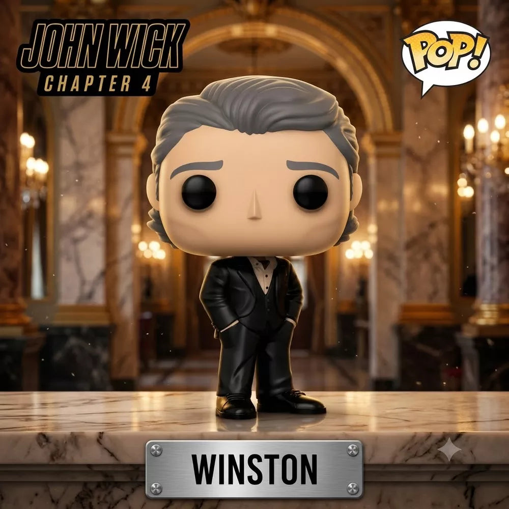Funko POP! Movies: John Wick 4 Winston Vinyl Figure #1688 thumbnail