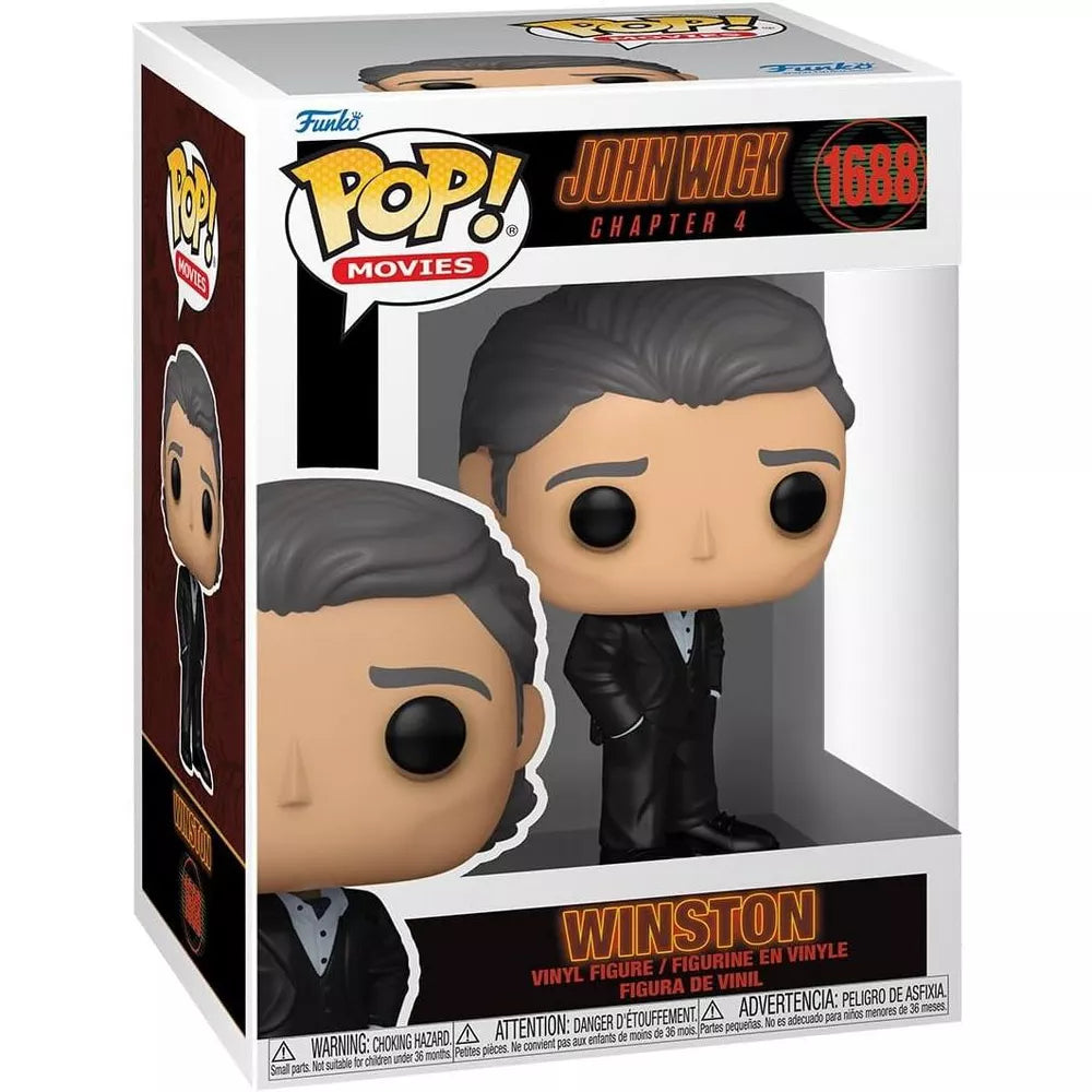 Funko POP! Movies: John Wick 4 Winston Vinyl Figure #1688 thumbnail