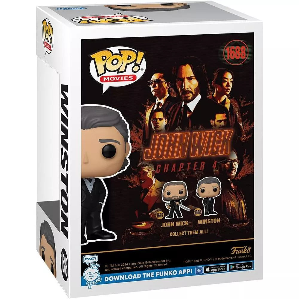 Funko POP! Movies: John Wick 4 Winston Vinyl Figure #1688 thumbnail