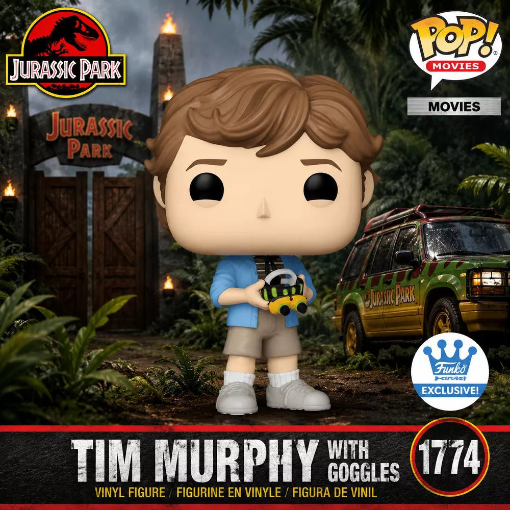 Funko POP! Tim Murphy with Goggles Exclusive Figure thumbnail