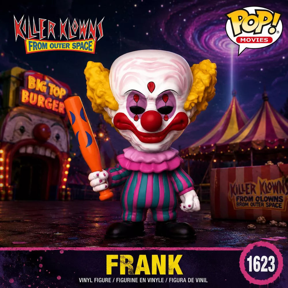 Funko POP! Killer Klowns Frank Vinyl Figure #1623 #80802 thumbnail