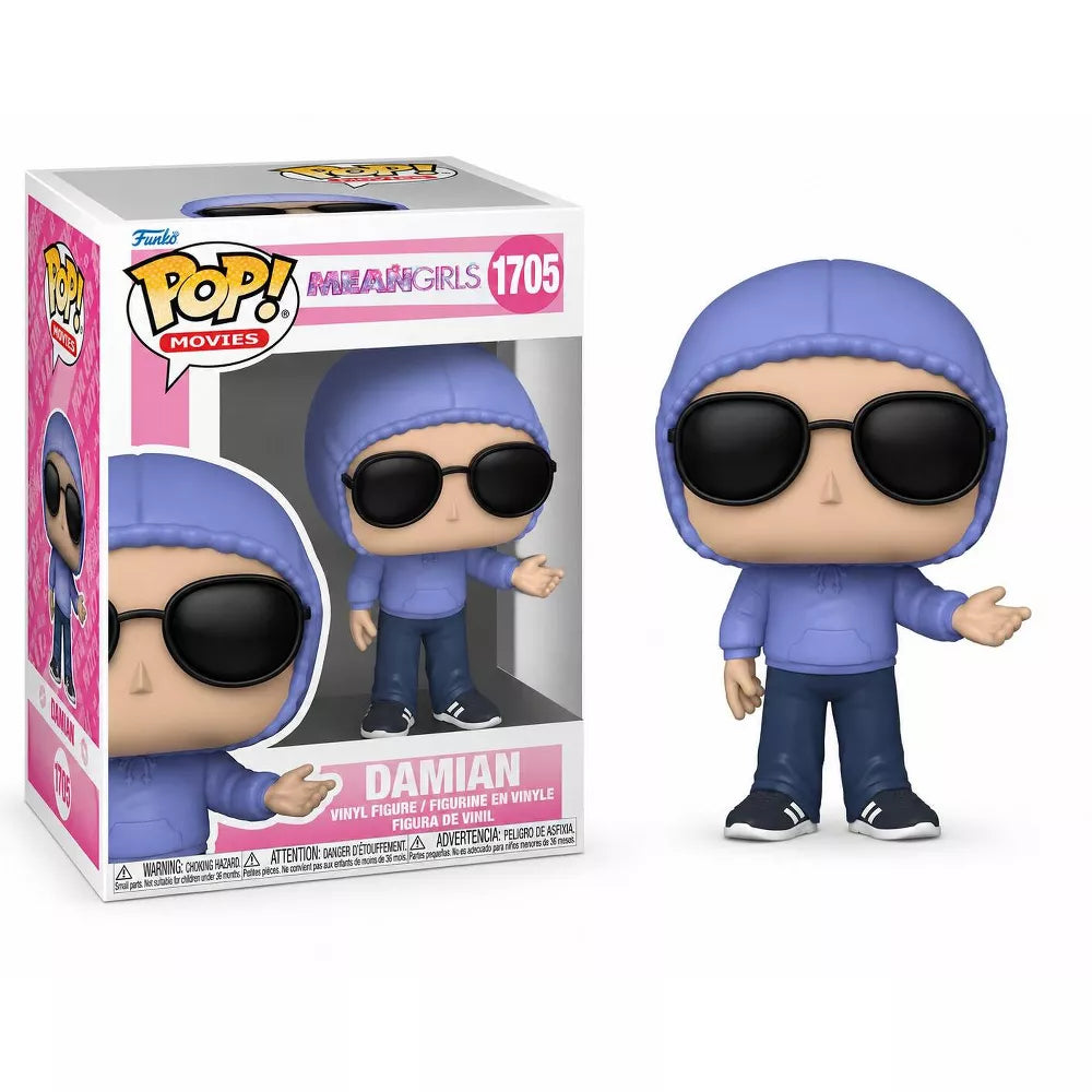 Funko POP! Movies Mean Girls Damien Vinyl Figure #1705 #80025 thumbnail