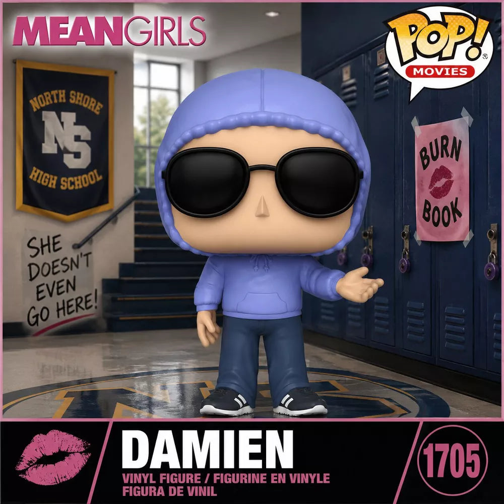 Funko POP! Mean Girls Damien Collectible Figure thumbnail