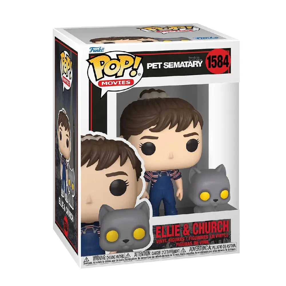 Funko POP! Movies Pet Sematary - Ellie Creed & Church F-80714 thumbnail