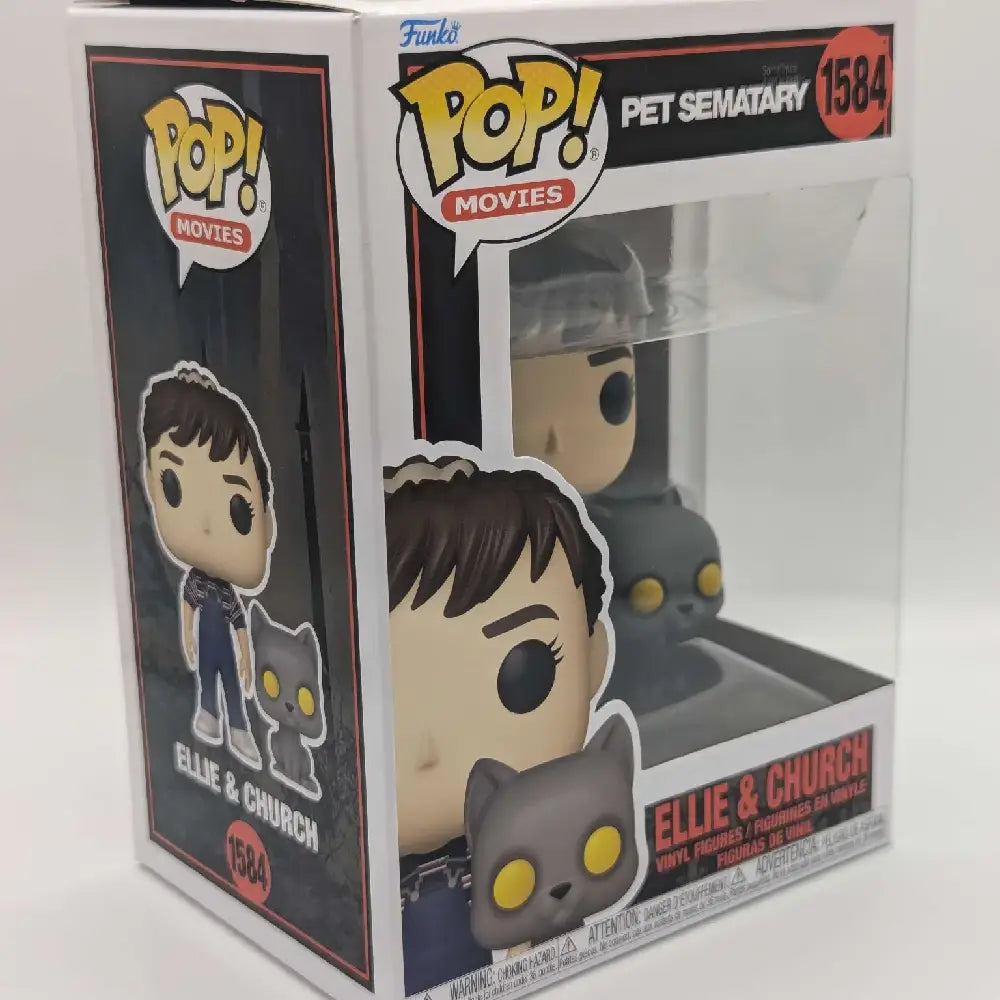 Funko POP! Movies Pet Sematary - Ellie Creed & Church F-80714 thumbnail