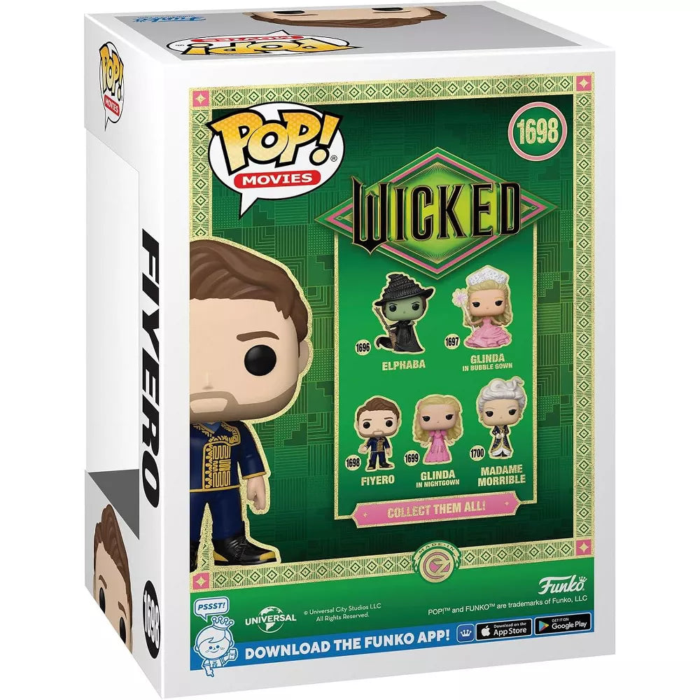 Funko POP! Wicked Fiyero Vinyl Figure #1698 #79749 thumbnail