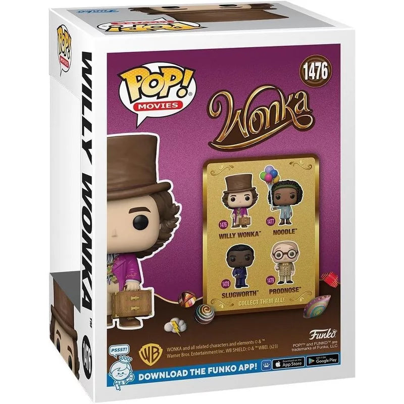 Funko POP! Movies: Wonka - Willy Wonka - Vinyl Figure #1476 #68087 thumbnail
