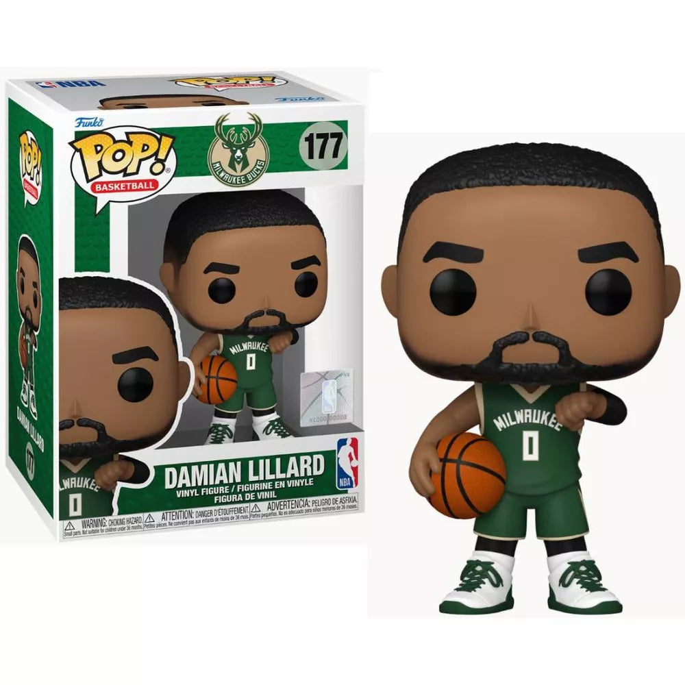 Funko POP! NBA: Damian Lillard Vinyl Figure #177 #83408 thumbnail