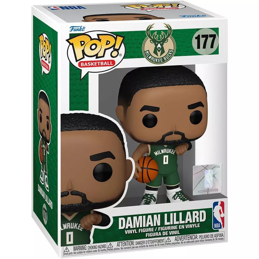 Funko POP! NBA: Damian Lillard Vinyl Figure #177 #83408 thumbnail