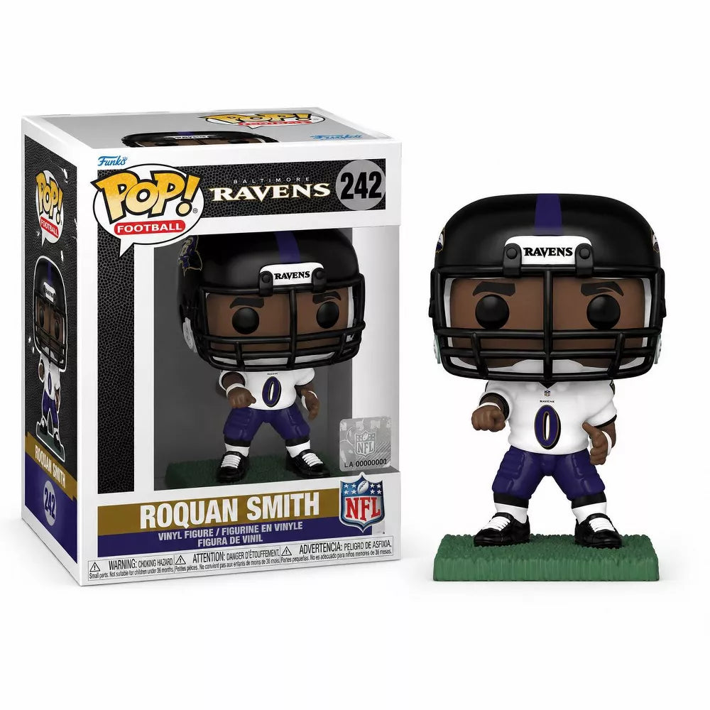 Funko POP! NFL: Roquan Smith Vinyl Figure #242 #72275 thumbnail