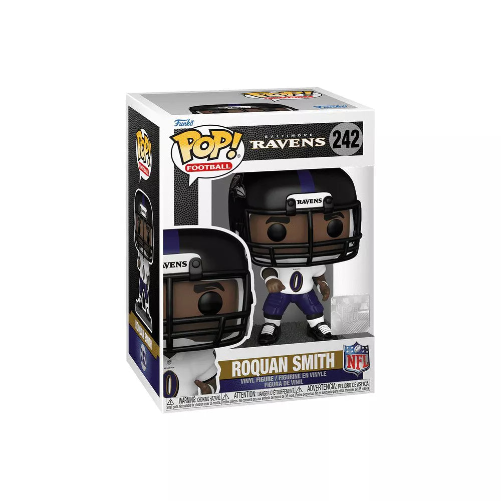 Funko POP! NFL: Roquan Smith Vinyl Figure #242 #72275 thumbnail