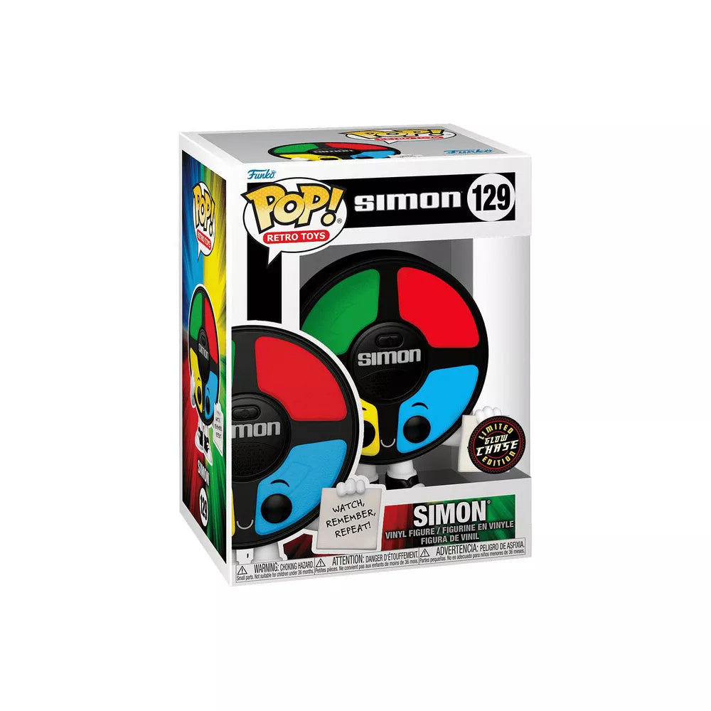Funko POP! Simon Glow CHASE Vinyl Figure #129 #82662 thumbnail
