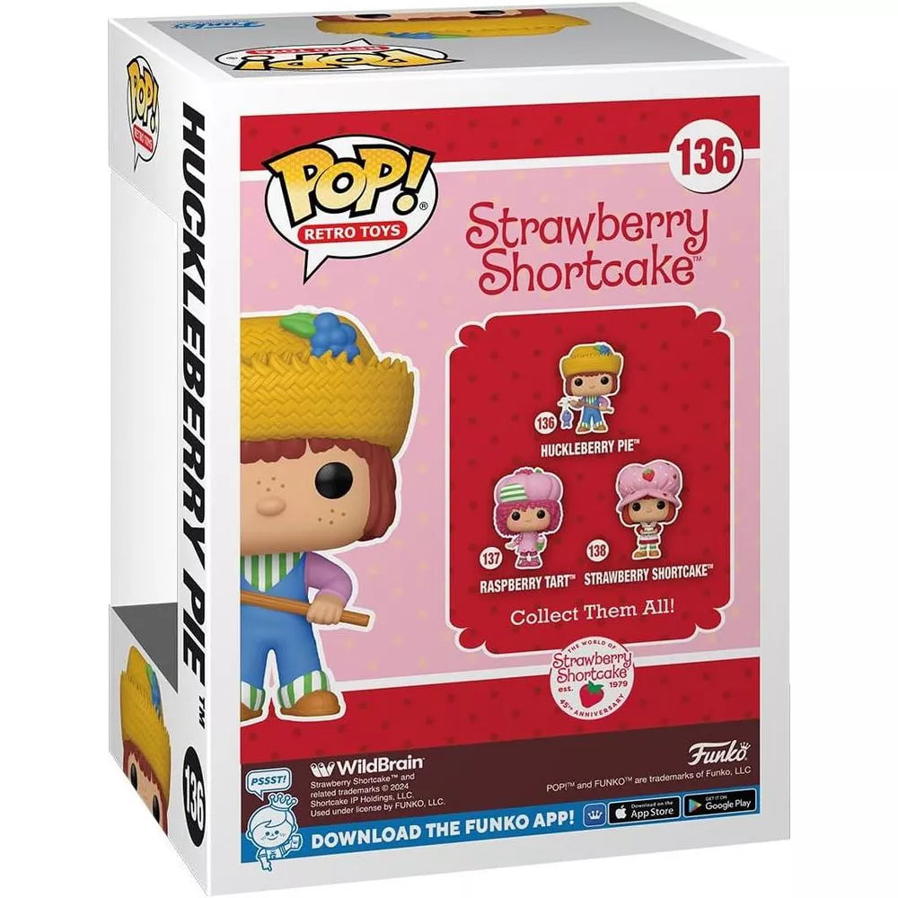Funko POP! Retro Toys Huckleberry Pie Figure #136 #75159 thumbnail