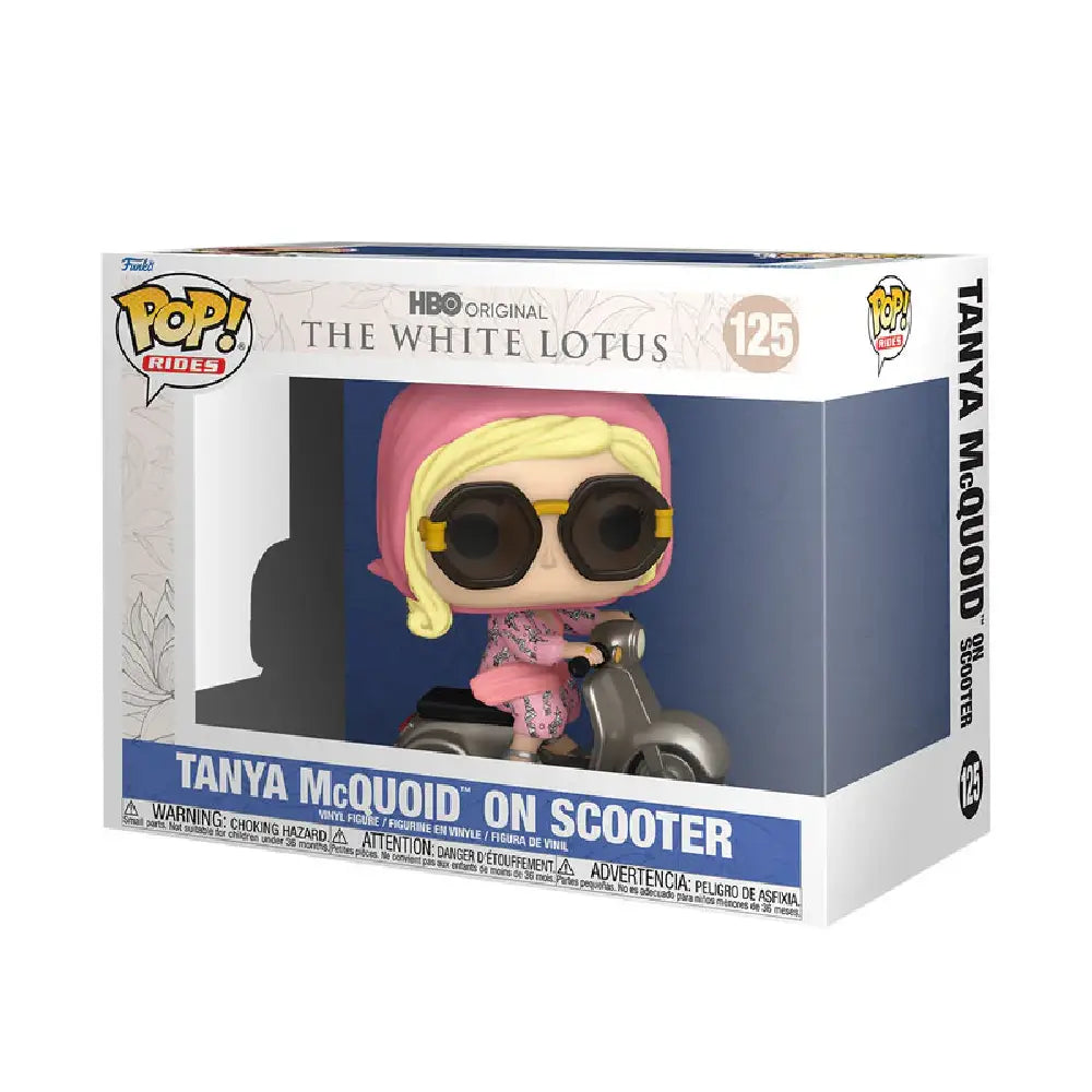 Funko POP Rides: White Lotus - Tanya McQuoid on Scooter F-81205 thumbnail